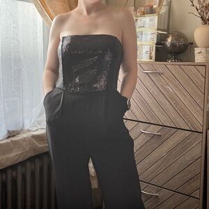 NWT Steve Madden Sequin Jumpsuit